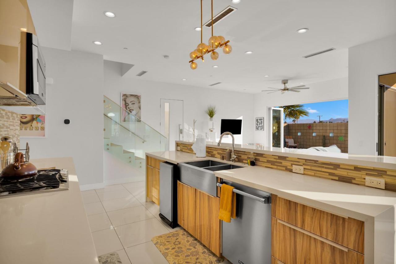 Breathtaking Luxury Villa Architectural Jewel Palm Springs Luaran gambar